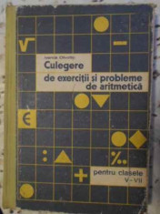Culegere De Exercitii Si Probleme De Aritmetica Pentru Clasel - Ivanca Olivotto ,405566 foto