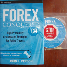 BURSA FOREX - FOREX CONQUERED – JOHN PEARSON + 1 CD , C13