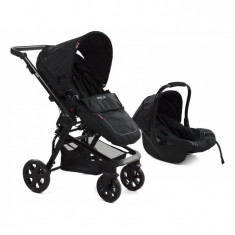 Carucior copii transformabil MyKids BabyGo Black foto