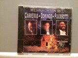 CARRERAS/DOMINGO/PAVAROTTI - CHRISTMAS ....(1992/SONY/AUSTRIA) - CD ORIGINAL/Nou, Clasica, Sony Music