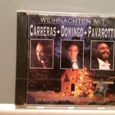 CARRERAS/DOMINGO/PAVAROTTI - CHRISTMAS ....(1992/SONY/AUSTRIA) - CD ORIGINAL/Nou