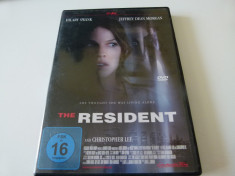 The resident - dvd foto