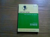 JUDETUL TIMIS - Victor Ardelean, Ion Zavoianu - Editura Academiei, 1979, 174 p., Alta editura