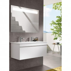 Villeroy &amp;amp; Boch, Venticello, mobilier suspendat, 2 sertare, 115 cm, negru mat foto