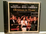 DOMINGO/CARRERAS/ROSS - Christmass(1993/Sony/Germany) - CD ORIGINAL/Sigilat/Nou