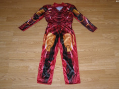 costum carnaval serbare iron man pentru copii de 4-5-6 ani foto