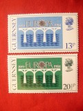 Serie Europa CEPT 1984 Guernsey , 2 valori