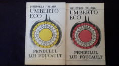 Pendulul Lui Foucault Vol.1-2 - Umberto Eco - 9 foto