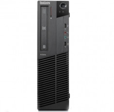 Calculator LENOVO Thinkcentre M91P SFF, Intel Core i5-2400, 3.10 GHz, 4 GB DDR3, 250GB SATA, DVD-RW foto