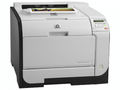 Imprimanta Laser Color HP LaserJet Pro 400 M451dn, Duplex, Retea, USB, 21ppm, Toner Low foto