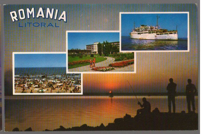 CPI (B9155) CARTE POSTALA - ROMANIA - LITORAL, MOZAIC