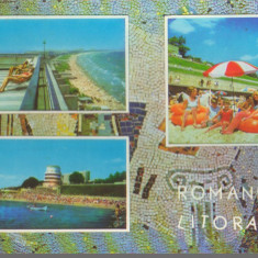 CPI (B9153) CARTE POSTALA - ROMANIA - LITORAL, MOZAIC