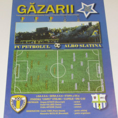 Program meci fotbal PETROLUL PLOIESTI - CS ALRO SLATINA (10.04.2011)