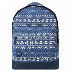 Rucsac Mi-Pac Fairisle Albastru (100% Original) - Cod 40342354353423 foto