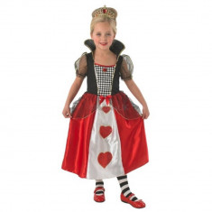 Costum de carnaval Regina de Cupa S (3-4 ani/max 104cm) Rubies foto