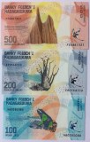 Bancnota Madagascar 100, 200 si 500 Ariary 2017 - PNew UNC