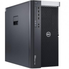 Workstation Refurbished Dell Precision T5600 Tower, Intel Xeon E5-2630 (6 core), 12GB Ram DDR3, Hard Disk 500GB, DVDRW, placa video dedicata nVidia foto