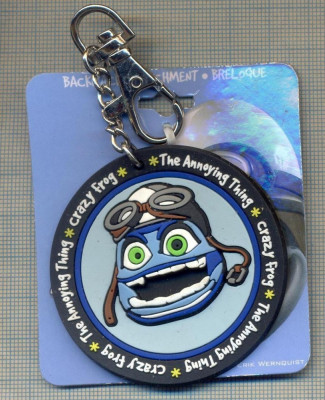 K 35 BRELOC PENTRU COLECTIONARI - CRAZY FROG - THE ANNOYING THING-DESENE ANIMATE foto