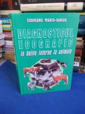 CODREANU DARIUS - DIAGNOSTICUL ECOGRAFIC IN BOLILE INTERNE LA ANIMALE - 2000 foto