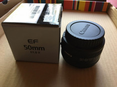 Obiectiv Canon EF 50mm f/1.8 II foto