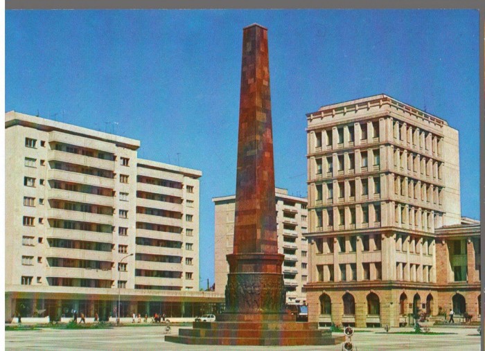 CPI (B9128) CARTE POSTALA - FOCSANI. MONUMENTUL UNIRII DE I. JALEA