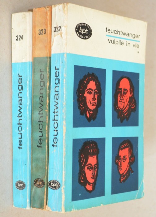 feuchtwanger vulpile in vie Vol. 1+2+3