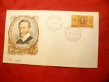 Plic FDC -Roma -Muzica- Claudio Monteverdi 1967 Italia