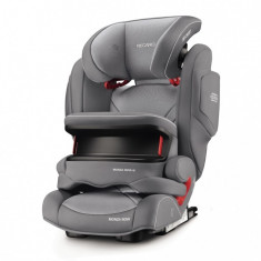 Scaun Auto Copii cu Isofix Monza Nova IS Aluminium Grey foto