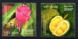 VIETNAM 2008, Flora, serie completa neuzata, MNH