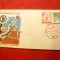 Plic FDC Sport- Gimnastica si Handbal 1964 - Japonia
