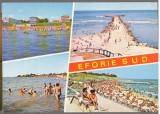 CPI (B9199) CARTE POSTALA - EFORIE SUD. PE PLAJA, MOZAIC