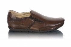 Pantofi barbaati piele naturala Gitanos-1501 mp foto