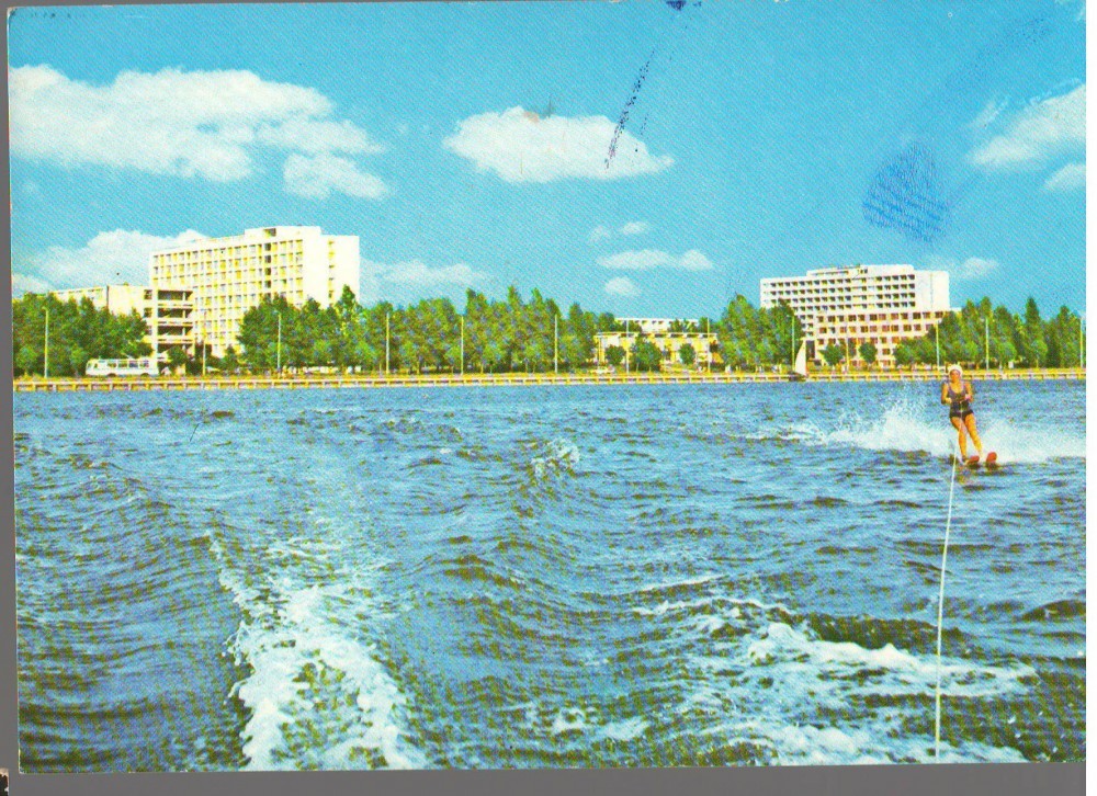 CPI (B9157) CARTE POSTALA - SCHI NAUTIC PE LACUL SIUTGHIOL, Necirculata,  Fotografie | Okazii.ro