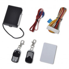 Kit universal inchidere centralizata auto cu 2 telecomenzi chei foto