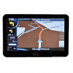 Resigilat : Sistem de navigatie portabil GPS TTi L512ABF cu BT, 4.3 inch foto