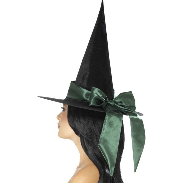 Palarie Vrajitoare Deluxe Funda Verde - Carnaval24 Palarie Vrajitoare Deluxe Funda Verde - Carnaval24