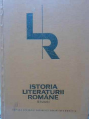 Istoria Literaturii Romane Studii - Colectiv ,405791 foto