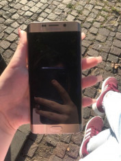 samsung galaxy s6 edge plus gold platinum edition pentru piese foto