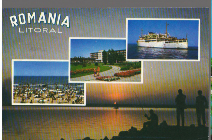 CPI (B9152) CARTE POSTALA - ROMANIA - LITORAL, MOZAIC