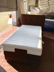 Pat boxspring import Germania saltea cu memorie gama de lux foto