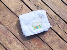 Sweet Swan Towel- Prosop Copii Personalizat foto