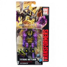 Figurina Transformers Titans Return Kickback foto