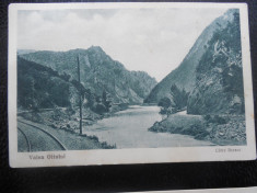 CARTE POSTALA-VALEA OLTULUI SPRE BREZOI-1938-NECIRCULATA foto