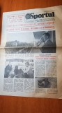 Ziarul sportul 26 august 1985-foto si articole de la defilarea din 23 august