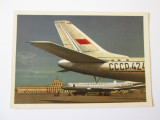 Avioane pasageri,carte postala necirculata Aeroflot din anii 50