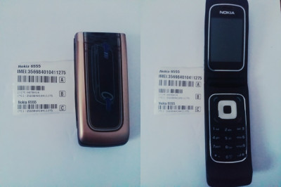 Telefon Nokia 6555 bronze / produs original / necodat foto