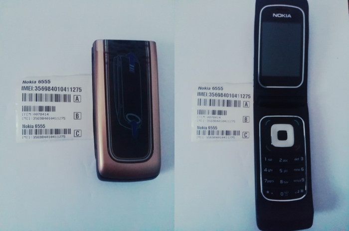 Telefon Nokia 6555 bronze / produs original / necodat