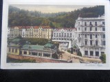 CARTE POSTALA -KARLOVY VARY-CIRCULATA 1930 -FARA TIMBRU