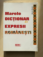 Marian Buca - Marele Dictionar de Expresii Romanesti (Meteor Press, 2014) foto