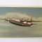 Avion pasageri AN-10 A,carte postala necirculata Aeroflot din anii 50